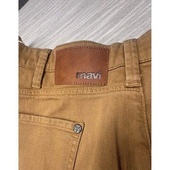 Mavi Jeans Mens Size 44x36 Zach Straight Leg Mid Rise Stretch Tan Denim - Picture 5 of 5